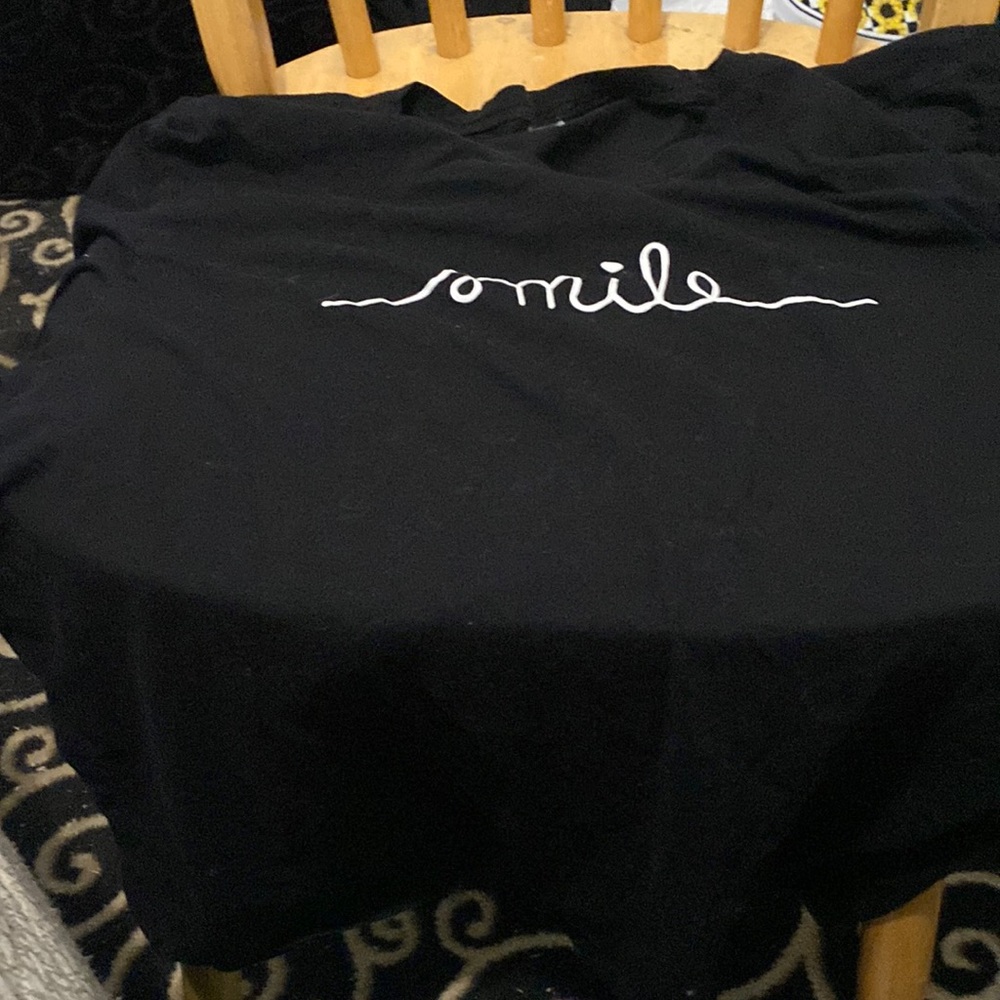 Black t-shirt worn a few times